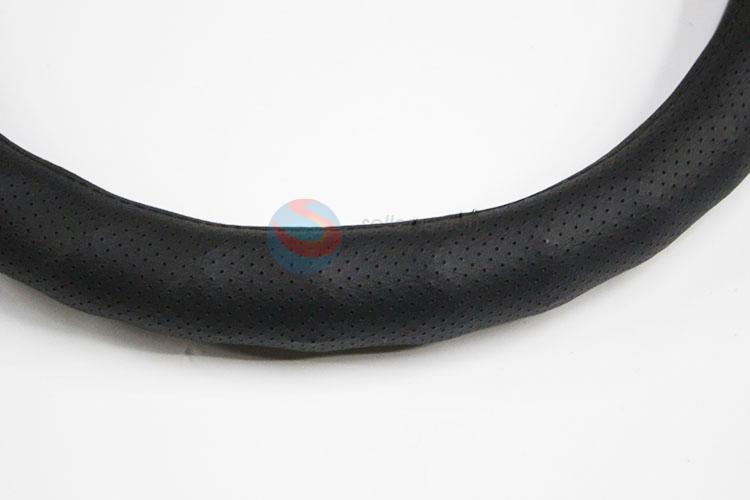 PVC Leather DIY Hand-stitched Steering Wheel Cover