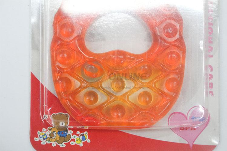 Nice classic cheap pipeapple shaped silicone baby teether