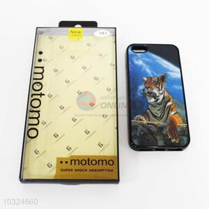 Tiger pattern silica gel mobile phone shell