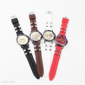 Promotional Unisex Watch with Silicone Strap