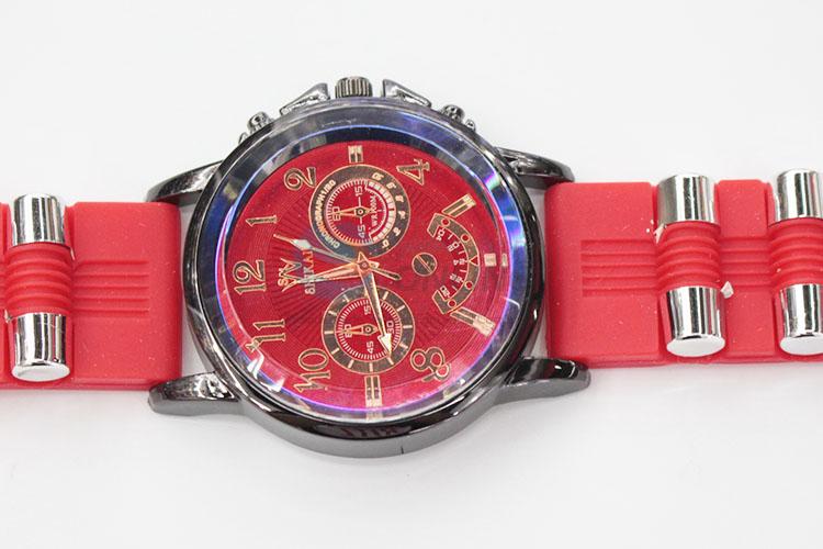 Promotional Mens Watch with Silicone Strap