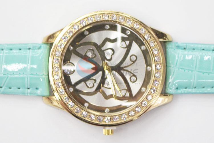 Big Promotional High Quality White Wrist Watch For Women