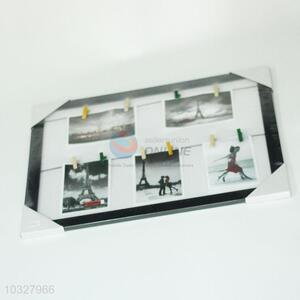 Delicate design good quality plastic photo frame