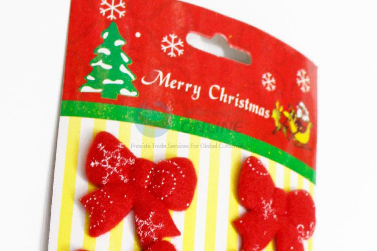 Bowknot Hanging Christmas Decorations With Cheap Price