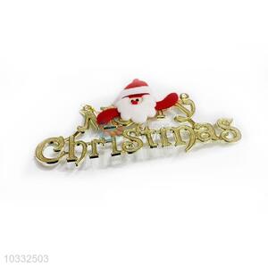 High Quality Cheap Custom Merry Chiristmas Printed Christmas Decorations