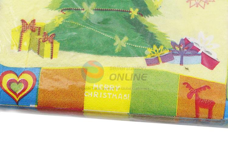 New Arrival Christmas Square Paper Towel for Sale