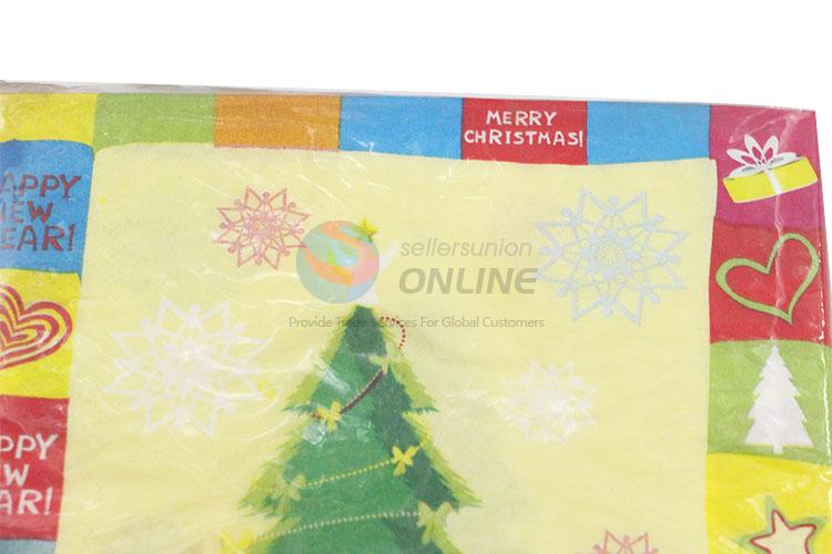 New Arrival Christmas Square Paper Towel for Sale