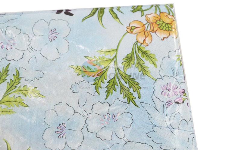 Wholesale Flower Printed Square Paper Towel for Sale