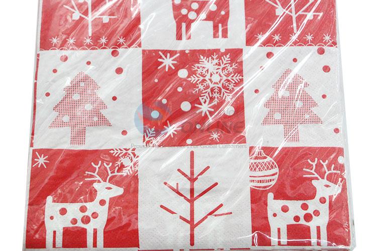 Cute Christmas Square Paper Towel for Sale