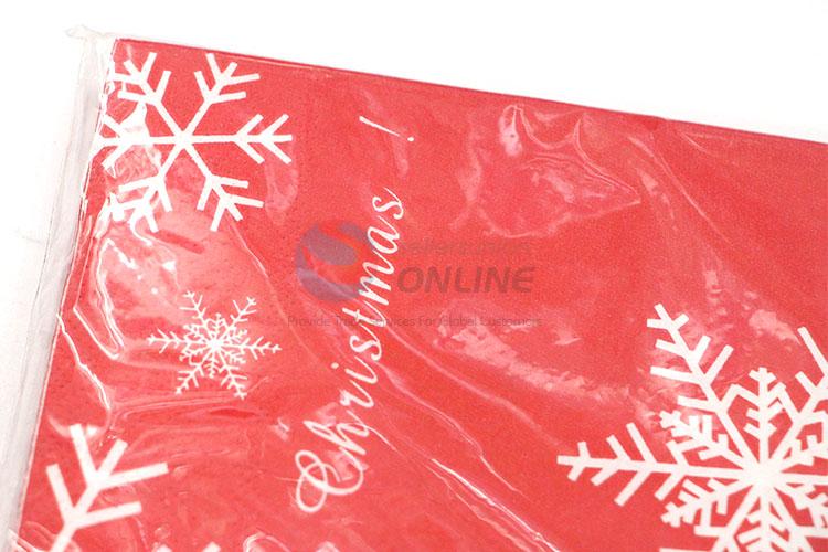 Great Red Christmas Square Paper Towel for Sale