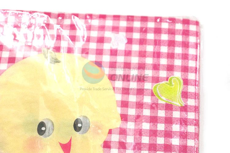 Lovely Baby Printed Square Paper Towel for Sale