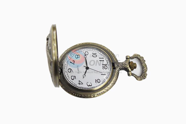 Delicate design good quality retro pocket watch