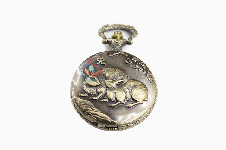 Factory promotional customized retro pocket watch