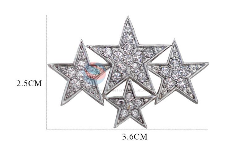 High sales promotional star brooch