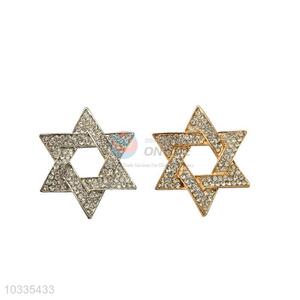 New arrival delicate style six-pointed starbrooch
