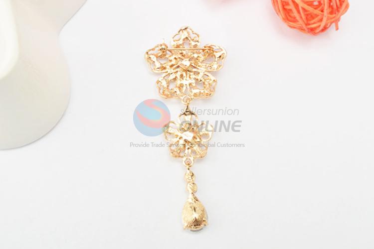 Top sale competitive price flower brooch