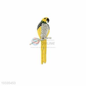 Competitive price hot selling parrot brooch