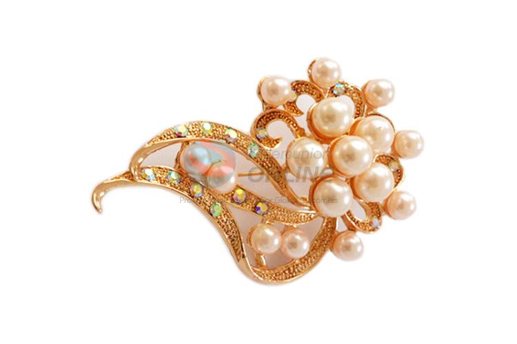 Factory supply exquisite pearl brooch