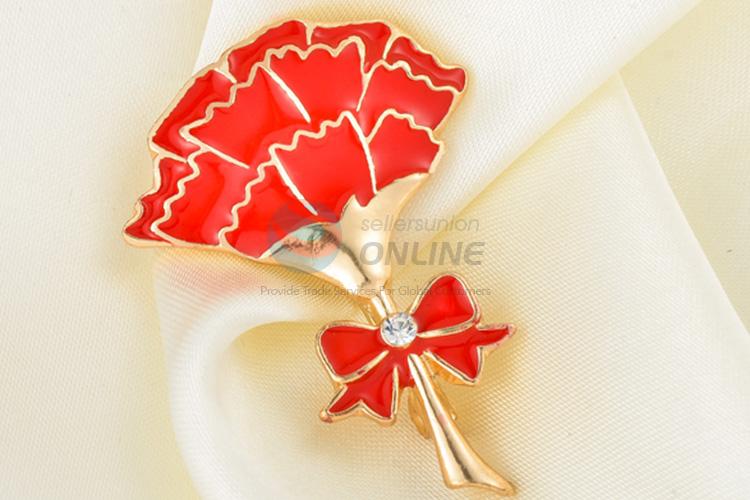 Super quality low price carnation brooch