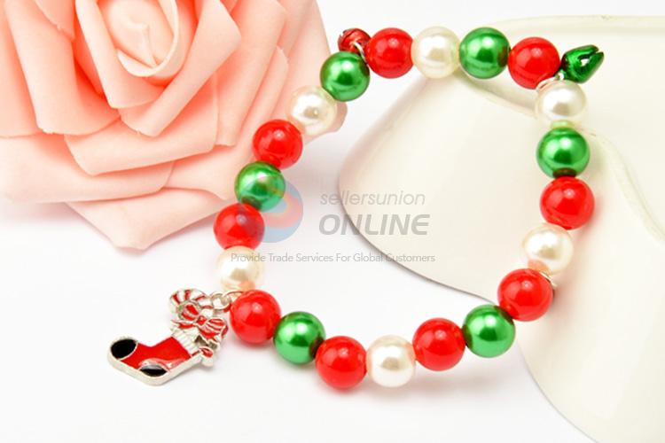 Popular design low price Christmas style bracelet