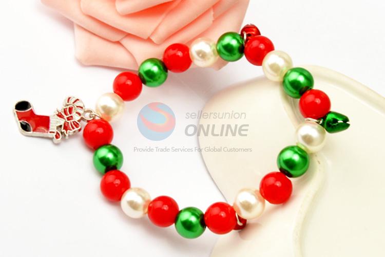Popular design low price Christmas style bracelet