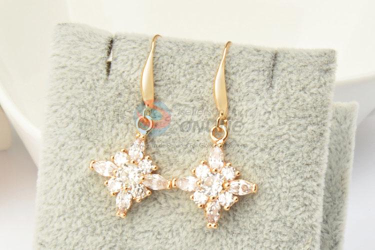 Good quality top sale zircon earrings