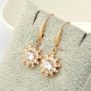 High quality promotional sunflower earrings