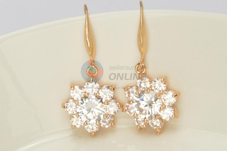 Competitive price hot selling zircon earrings