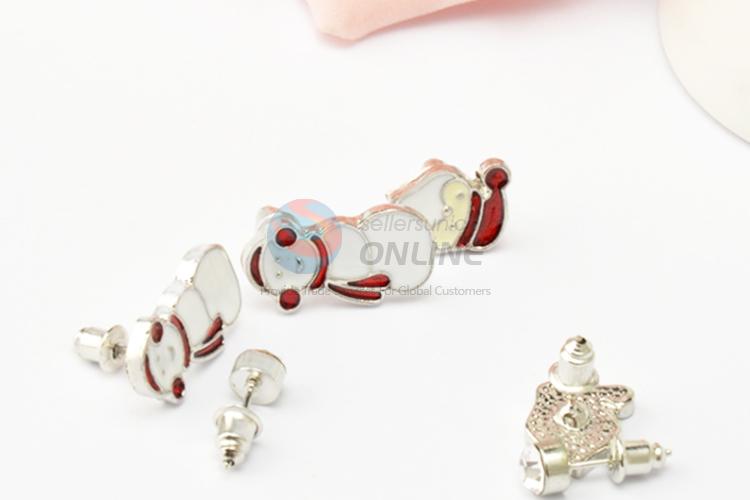 Recent design popular snowman earrings set
