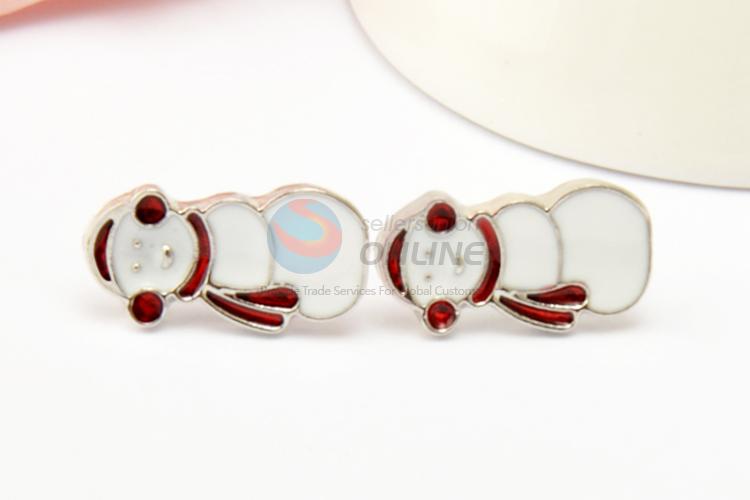 Recent design popular snowman earrings set