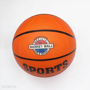 Orange PVC Basketball for Training Match