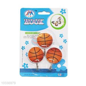 Cute Design Basketball Shape Sticky Hook