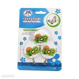 Custom Kiwi Fruit Pattern Colorful Megic Adhesive Sticky Hook