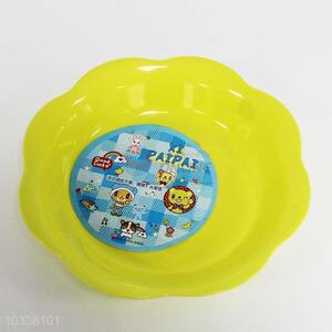 Best Selling Yellow Plastic Fruit Plate for Sale