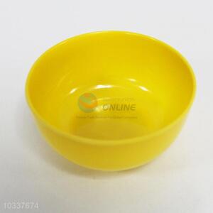 Custom design kids melamine bowl,yellow