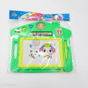 Green house shape plastic kids drawing board