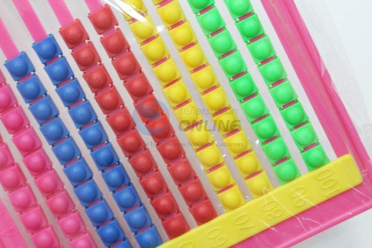 Wholesale plastic interesting children's teacher abacus