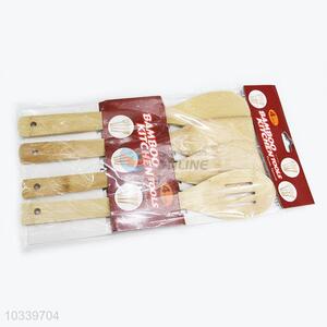 Factory Direct Bamboo Pancake Turner, Spatula Slotted, Meal Spoon