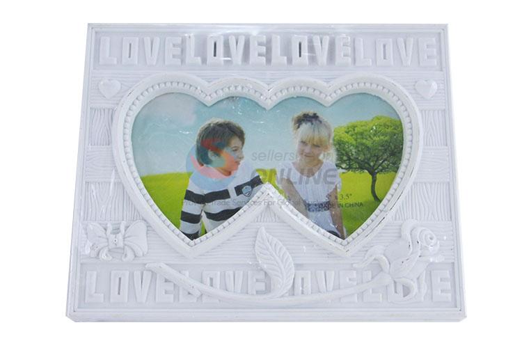 Wholesale White Heart Photo Frame for Sale