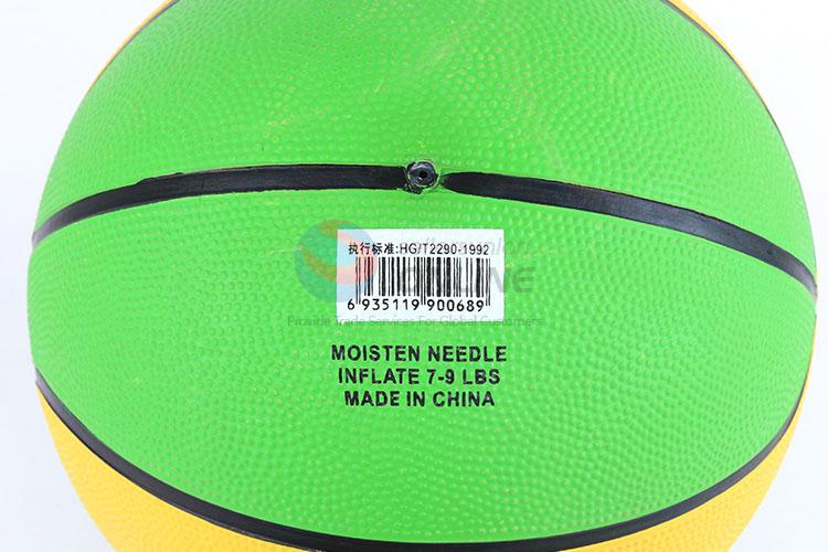 High quality official size 7 indoor/outdoor rubber basketball for training