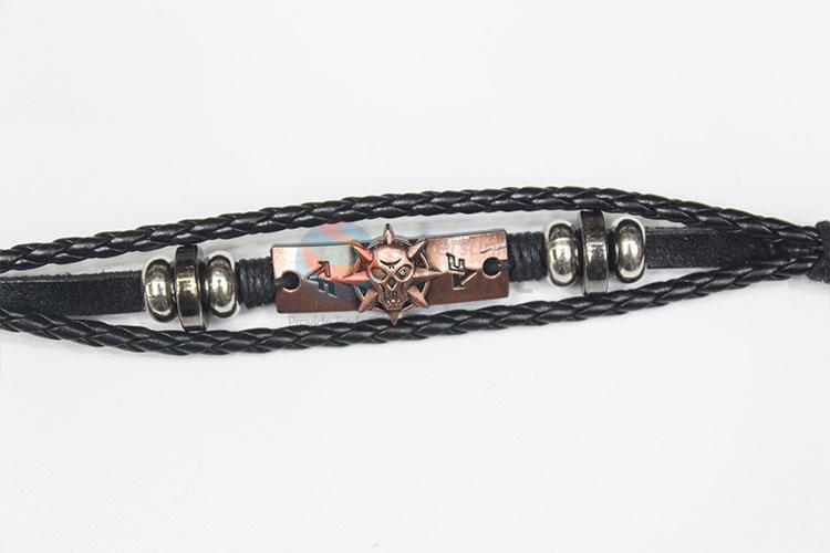 Cute Design Bohemia Rope Chain Leather Bracelet