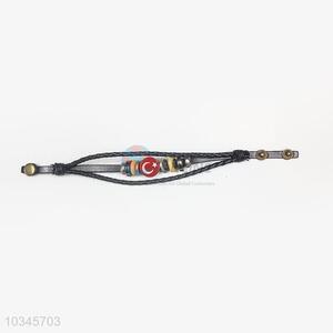Very Popular Bohemia Rope Chain Leather Bracelet