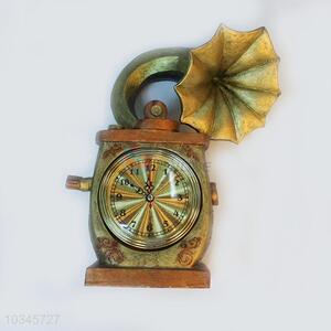 Wholesale classic record player craft clock