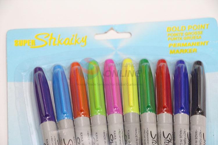 Recent design 10 color water pen suits