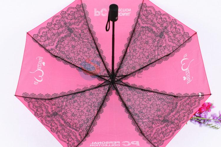 Two Colors Windproof Semi-Automatic Umbrellas