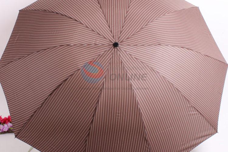 Big Size Six Colors Three Folding Umbrella for Adult