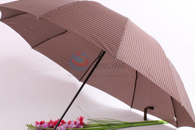 Big Size Six Colors Three Folding Umbrella for Adult