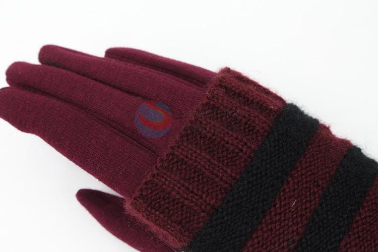 China manufacturer low price women winter warm gloves