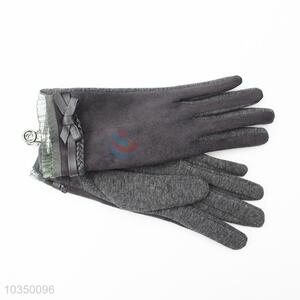 Lovely design high quality women winter warm gloves