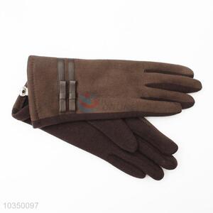 Bottom price hot selling women winter warm gloves